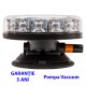 Girofar LED prindere vacuum aerodinamic 12-24V 12 LED-uri de 3W - 5 ani Garantie